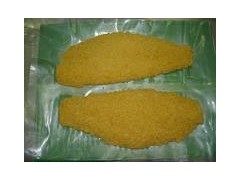 Breaded basa fish