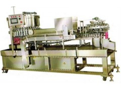 Soft bottle vacuum filling and sealing machine