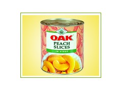 canned yellow peach in syrup