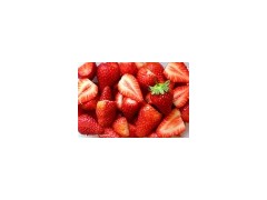 Strawberry fruit powder