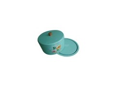 empty printed food grade round wedding cake boxes