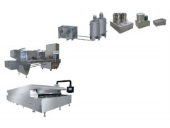 Automatic cake processing line