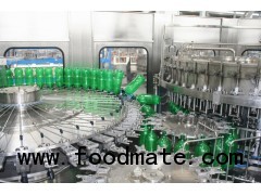 Auto 3-in-1 filling machine for carbonated drink