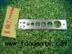 Frozen pepper slices and IQF vegetable