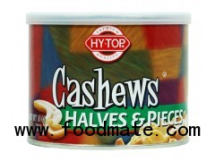 HY TOP Cashews Halves & Pieces, 10 OZ