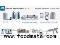Bottled water production line for small bottle
