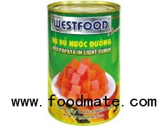 Canned Red Papaya