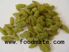 Green raisins