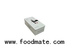 Rectangle tea tin box with item NO.CD-013