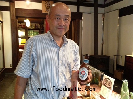 Kiuchi Brewery vice president Youichi Kiuchi