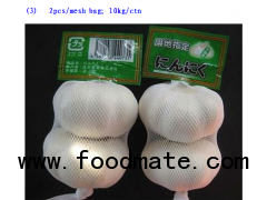 5.0cm normal white garlic