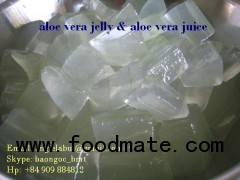 Fresh frozen Aloe vera, aloe vera gel