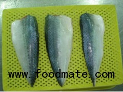 delicious food frozen mackerel fillet