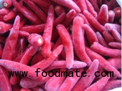 Frozen red chilli (high yield rate)