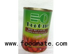 canned food-red kidney bean in tomato sauce