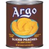 ARGO Sliced Peaches Yellow Cling In Light Syrup 29OZ CAN