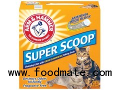 ARM & HAMMER Cat Litter Super Scoop Clumping Fragrance Free 14LB BOX