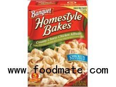 BANQUET HOMESTYLE BAKES Creamy Cheesy Chicken Alfredo 35.7OZ BOX