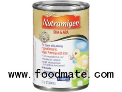 NUTRAMIGEN Infant Formula Hypoallergenic with Iron 0-12 Months 13FL OZ CAN