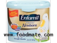ENFAMIL PREMIUM Infant Formula Newborn Milk-Based Powder W/Iron 0-3 Months 23.4OZ PLASTIC TUB