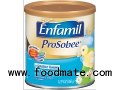 ENFAMIL PROSOBEE Soy Infant Formula For Sensitive Tummy 12.9OZ CANISTER