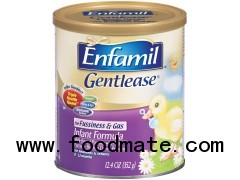 ENFAMIL GENTLEASE Infant Formula Powder Milk-Based With Iron 12.4OZ CANISTER