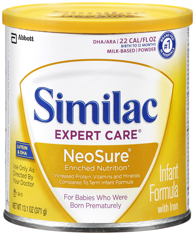 SIMILAC EXPERT CARE Infant Formula Neosure Milk Based Powder W/Iron 13.1OZ CANISTER