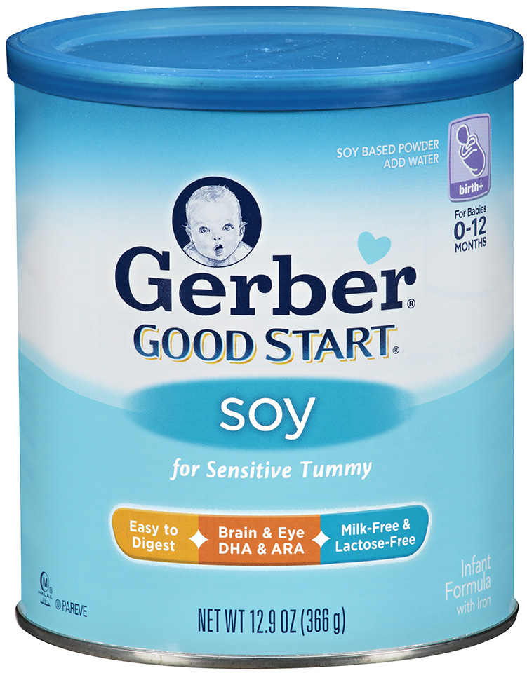 GERBER GOOD START Infant Formula Soy Based Powder 0-12 months 12.9OZ CAN