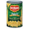 DEL MONTE Wax Beans Cut Golden 14.5OZ CAN