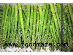 Frozen green asparagus