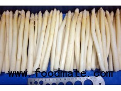 Frozen white asparagus