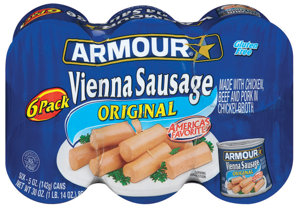 ARMOUR Vienna Sausage Original 30OZ PACKAGE