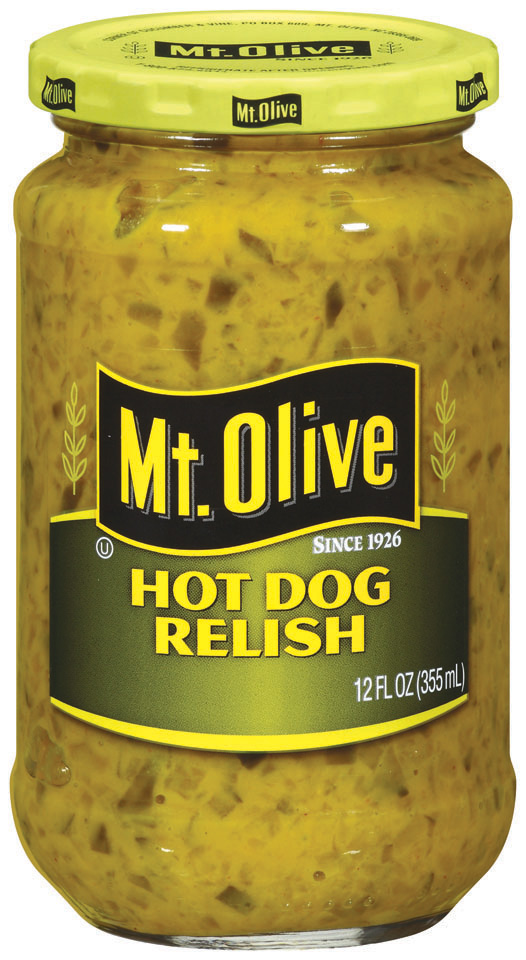 MT. OLIVE Relish Hot Dog 12OZ JAR