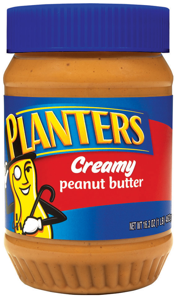 PLANTERS Peanut Butter Creamy 16.3OZ PLASTIC JAR