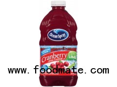 OCEAN SPRAY Juice Cocktail Cranberry with Lime 64OZ PLASTIC BOTTLE