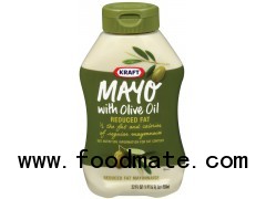 KRAFT MAYO Mayonnaise W/Olive Oil 22OZ SQUEEZE BOTTLE