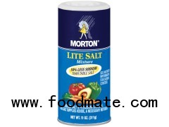 MORTON Lite Salt Lite Mixture 11OZ SHAKER