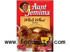 AUNT JEMIMA Pancake & Waffle Mix Whole Wheat Blend 35OZ BOX