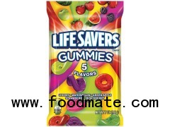 LIFE SAVERS / GUMMIES Candy Gummies 5 Flavor 12/ 7OZ PEG