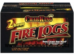 CHARKING Fire Log 2 Hour 2.8 Lb 6CT BOX
