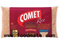 COMET Rice 100% Whole Grain Brown Premium select 32OZ BAG