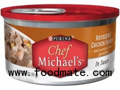 CHEF MICHAEL'S Food For Dogs Rotisserie Chicken (PS #5139405) 3OZ CAN
