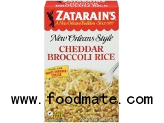ZATARAIN'S Rice Mix New Orleans Style Cheddar Broccoli 5.7OZ BOX