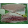 Frozen light pink meat pangasius fillet