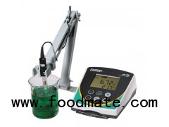 Oakton® pH 700 Benchtop Meter, double-junction refillable glass pH electrode, ATC probe and stand