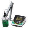 Oakton® pH 700 Benchtop Meter, double-junction refillable glass pH electrode, ATC probe and stand