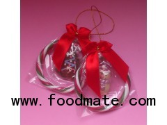 Christmas Candy Cane with Jelly Decor