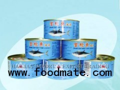 canned tuna in brine