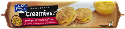White Wings Creamies biscuits