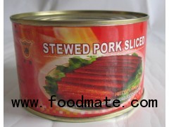 Canned Stewed Pork Sliced